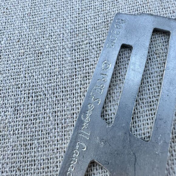 Seagull Pewter Etain Zinn Canada 90s 1997 House Chair Ornament Bookmark Vintage - Picture 4 of 4